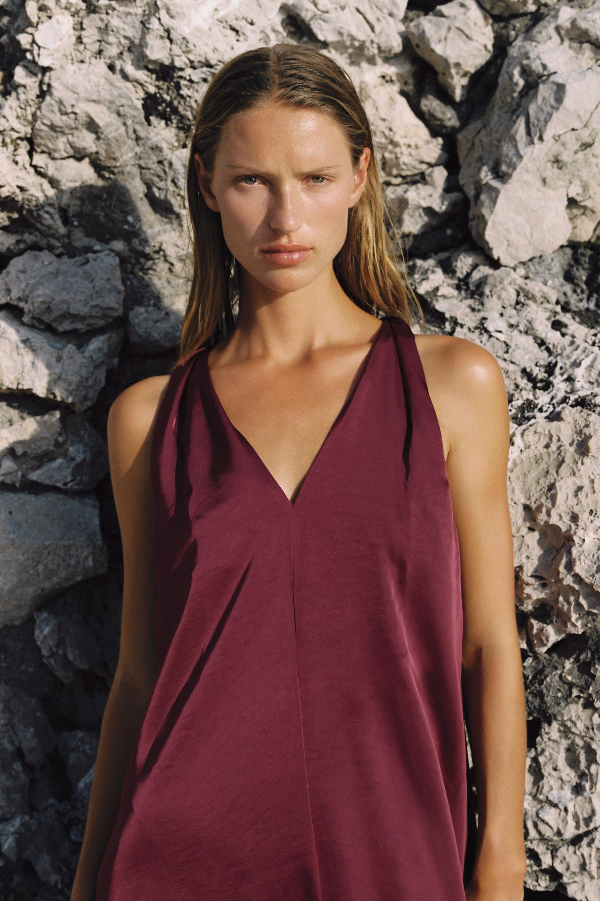 ROBE LONGUE SATINÉE